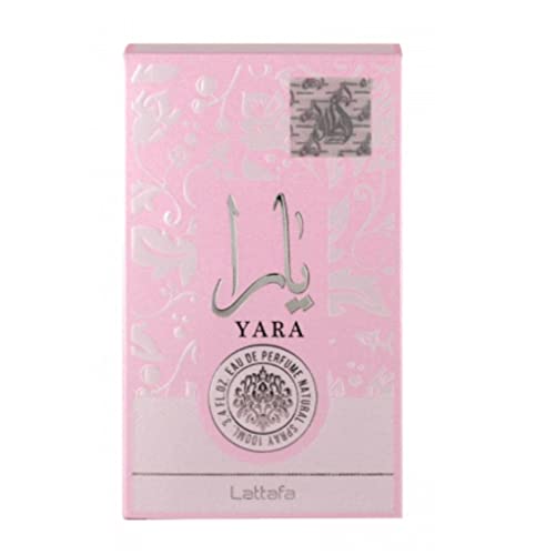 Lattafa Yara women's perfume bottle and packaging